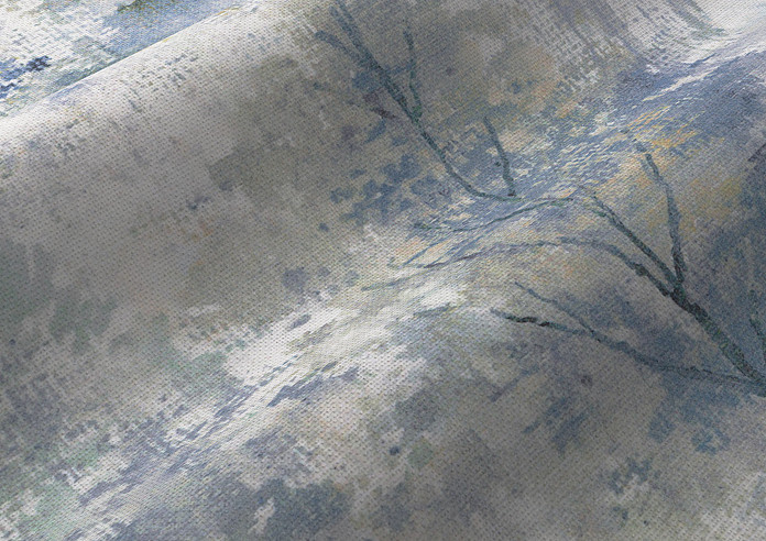 Woodland, Saxon Blue - Made to Measure Curtains - Image 4